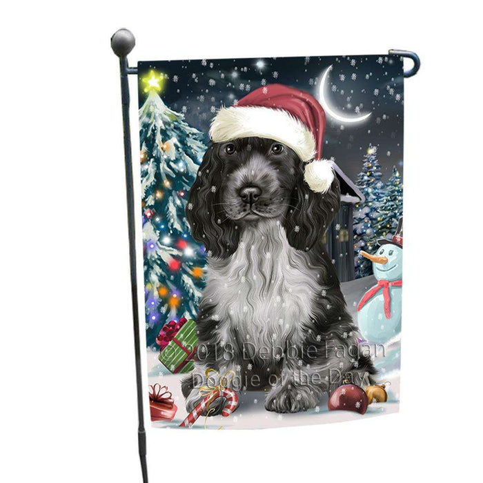 Have a Holly Jolly Cocker spaniel Dog Christmas  Garden Flag GFLG51648