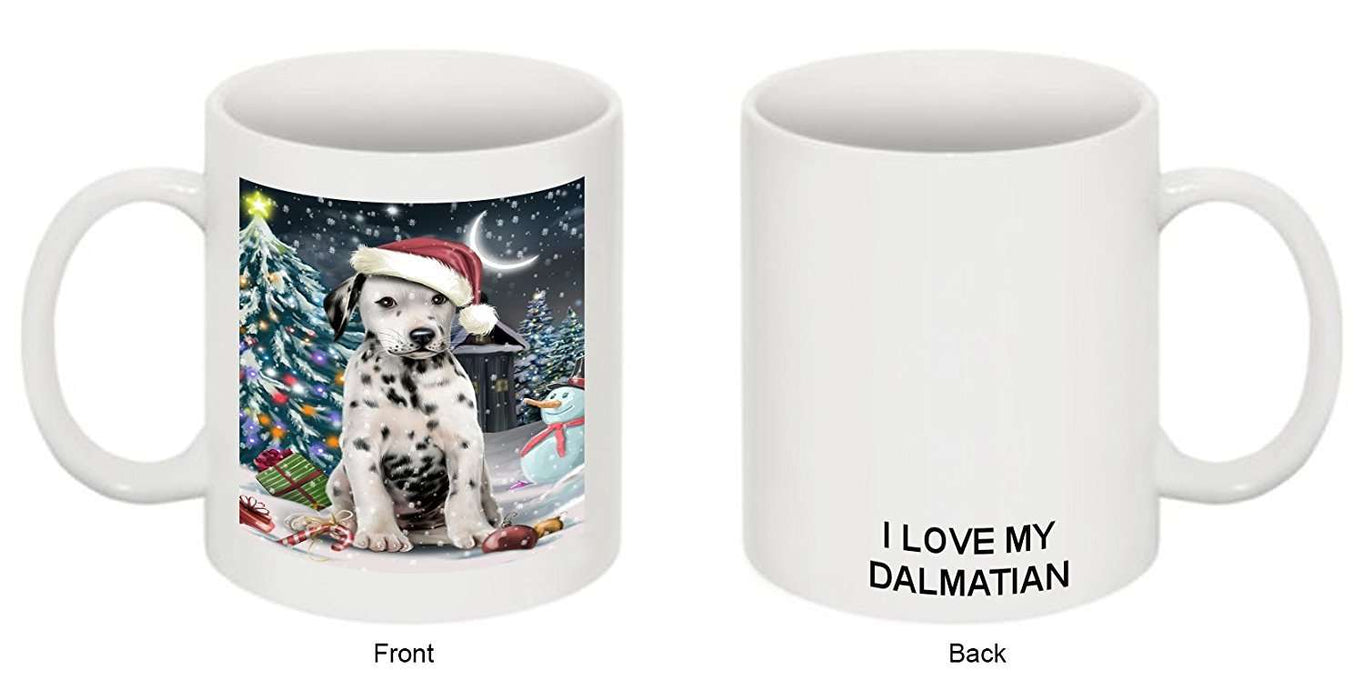 Have a Holly Jolly Dalmatian Dog Christmas Mug CMG0233