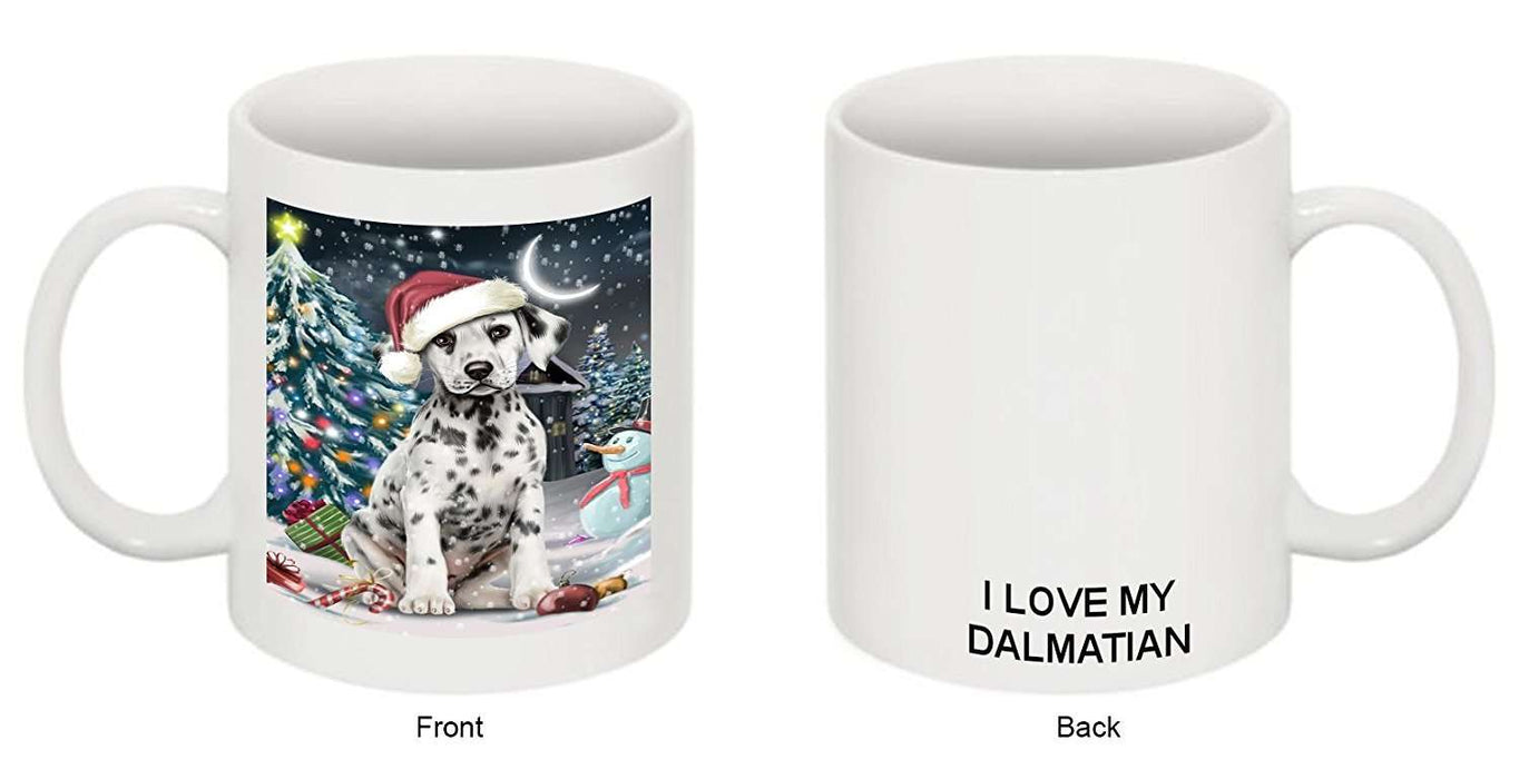 Have a Holly Jolly Dalmatian Dog Christmas Mug CMG0235