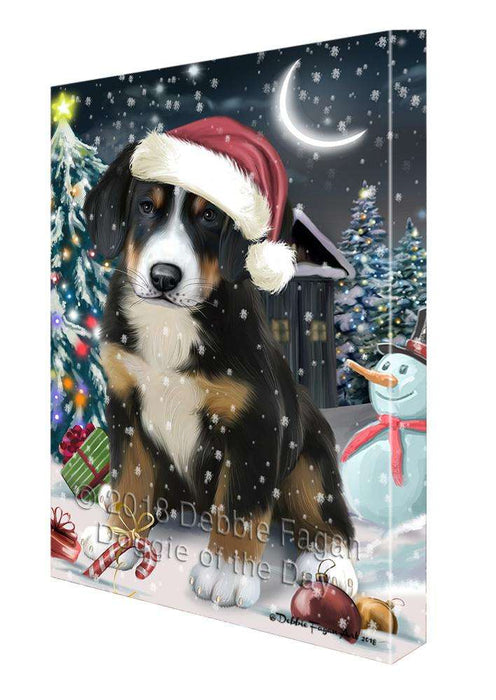 Have a Holly Jolly Greater Swiss Mountain Dog Christmas  Canvas Print Wall Art Décor CVS82178