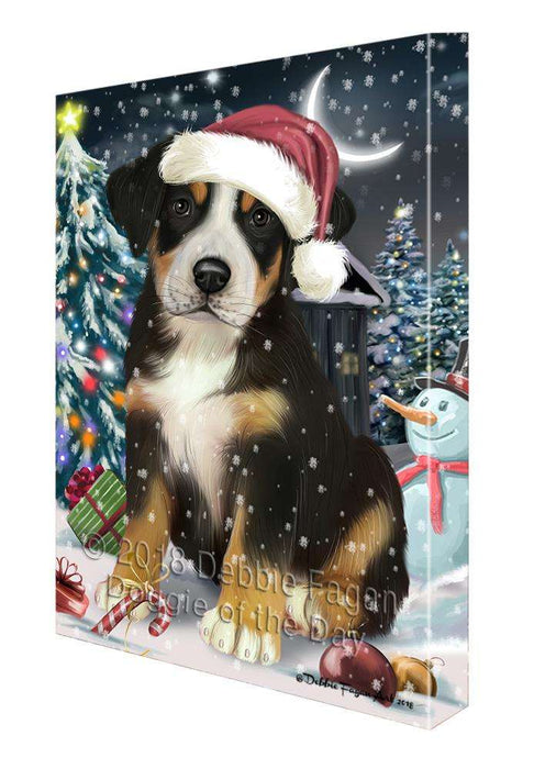 Have a Holly Jolly Greater Swiss Mountain Dog Christmas  Canvas Print Wall Art Décor CVS82187