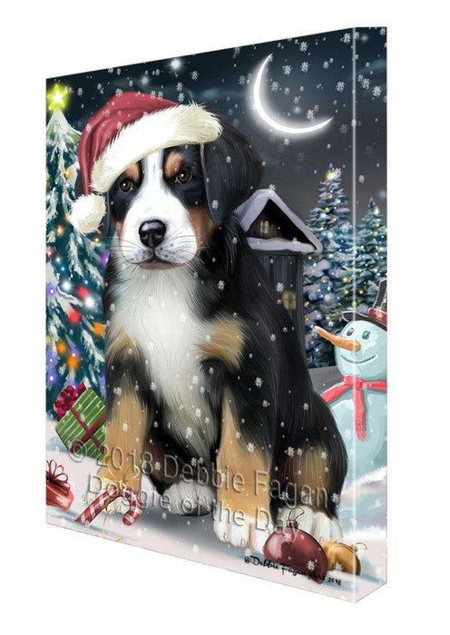 Have a Holly Jolly Greater Swiss Mountain Dog Christmas  Canvas Print Wall Art Décor CVS82196