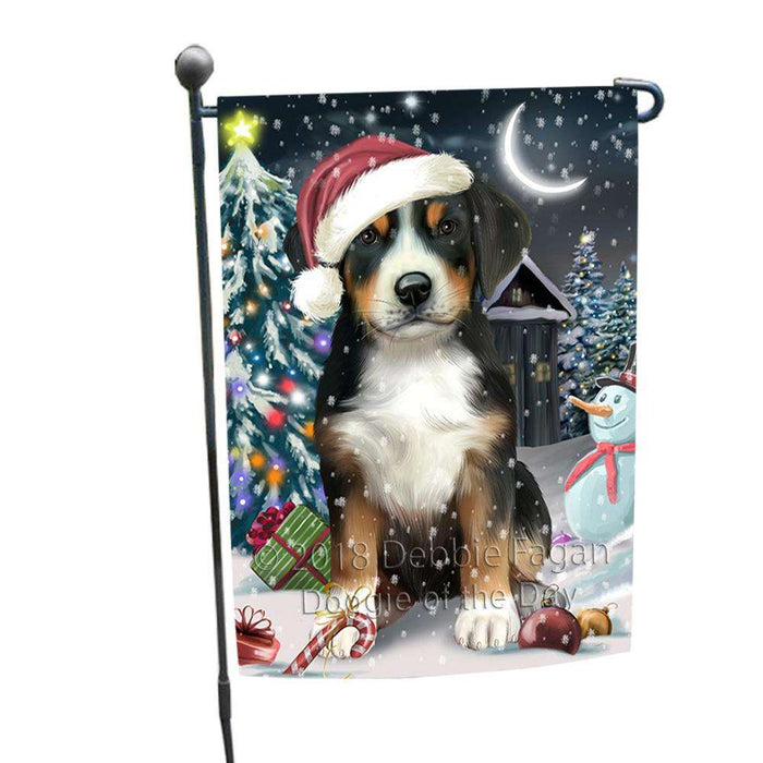 Have a Holly Jolly Greater Swiss Mountain Dog Christmas  Garden Flag GFLG51653