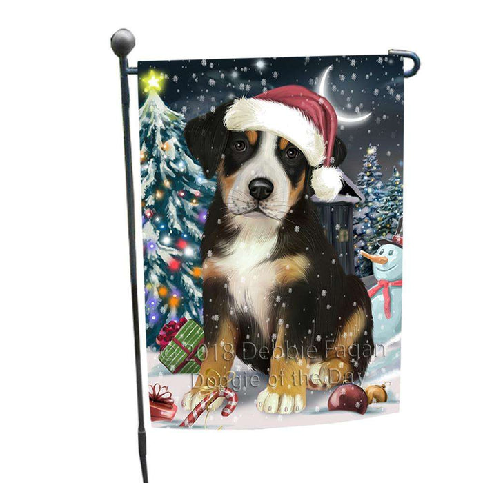 Have a Holly Jolly Greater Swiss Mountain Dog Christmas  Garden Flag GFLG51655