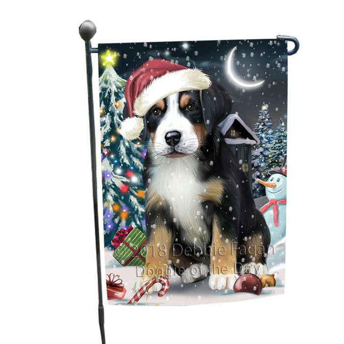 Have a Holly Jolly Greater Swiss Mountain Dog Christmas  Garden Flag GFLG51656