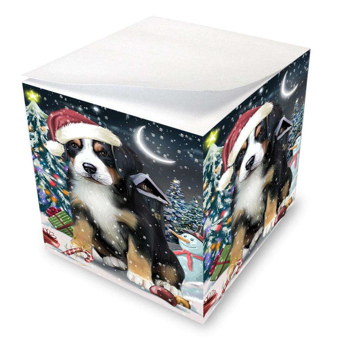 Have a Holly Jolly Greater Swiss Mountain Dog Christmas  Note Cube NOC51659