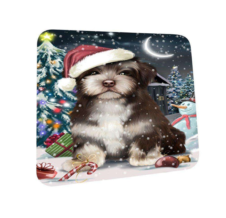 Have a Holly Jolly Havanese Dog Christmas Coasters CST024 (Set of 4)