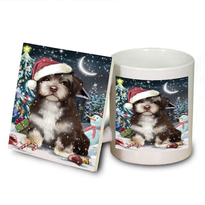 Have a Holly Jolly Havanese Dog Christmas Mug and Coaster Set MUC0118
