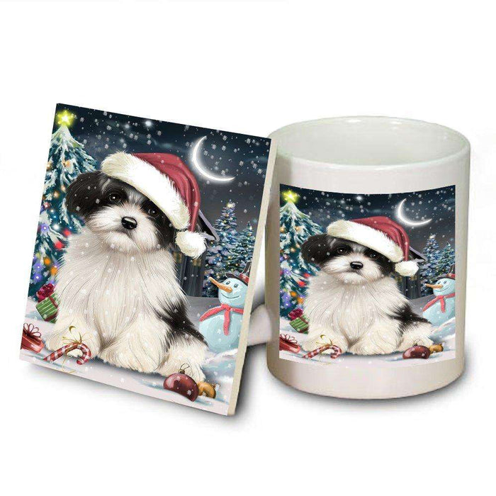 Have a Holly Jolly Havanese Dog Christmas Mug and Coaster Set MUC0119