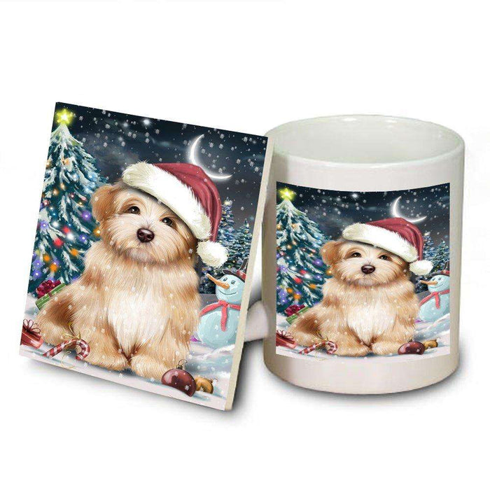 Have a Holly Jolly Havanese Dog Christmas Mug and Coaster Set MUC0120