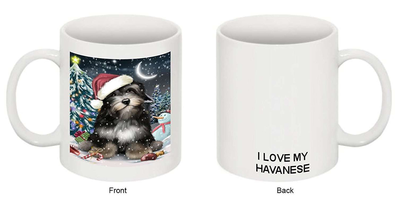 Have a Holly Jolly Havanese Dog Christmas Mug CMG0197