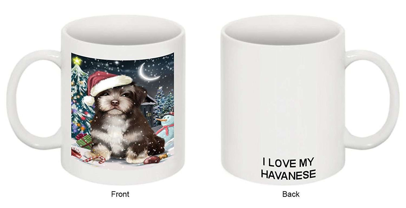 Have a Holly Jolly Havanese Dog Christmas Mug CMG0198