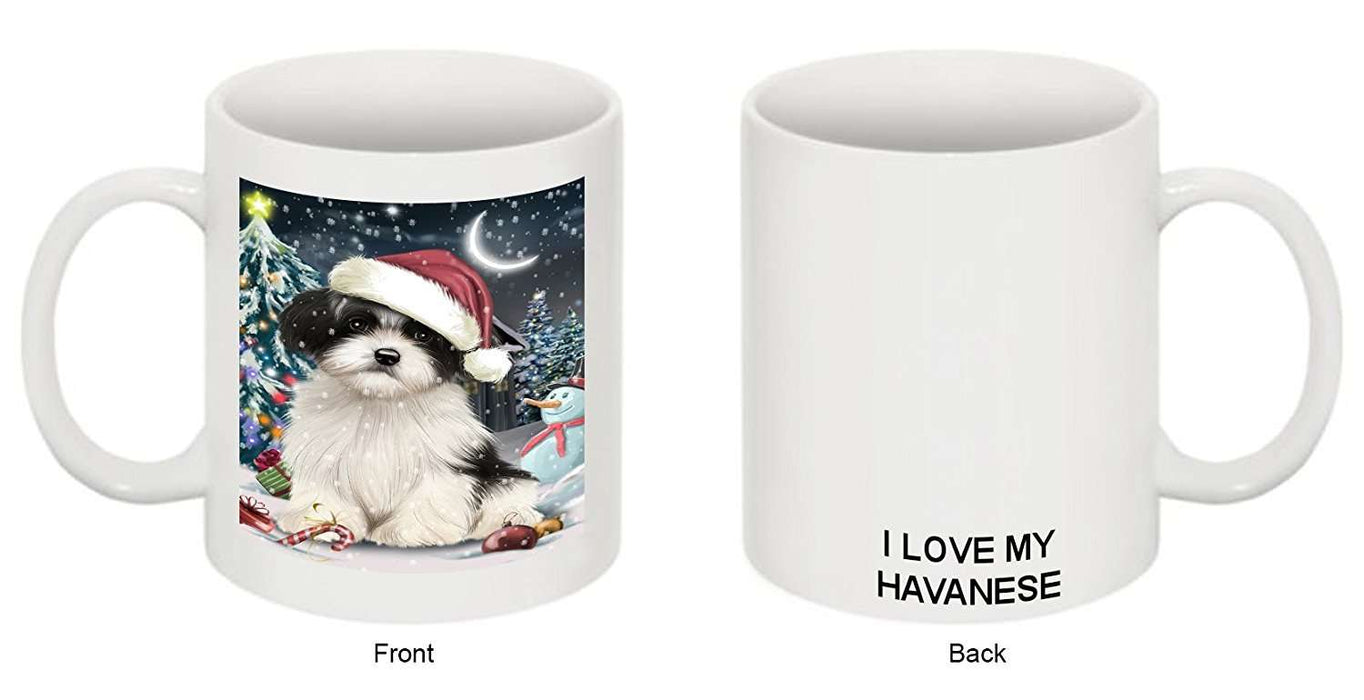 Have a Holly Jolly Havanese Dog Christmas Mug CMG0199