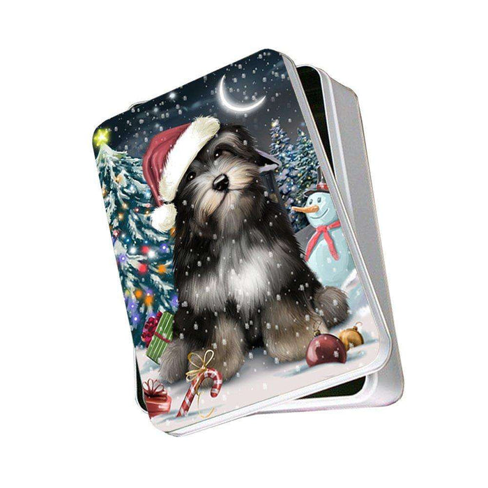 Have a Holly Jolly Havanese Dog Christmas Photo Storage Tin PTIN0117