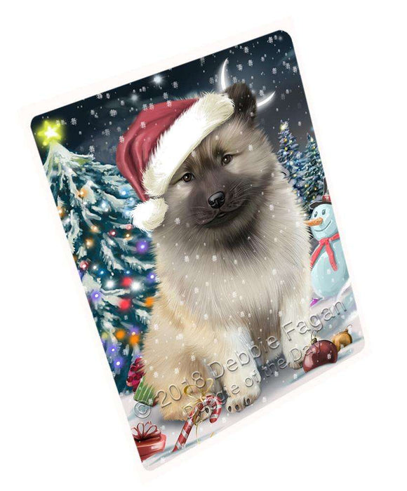 Have a Holly Jolly Keeshond Dog Christmas Cutting Board C59244