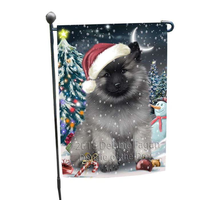 Have a Holly Jolly Keeshond Dog Christmas  Garden Flag GFLG51661