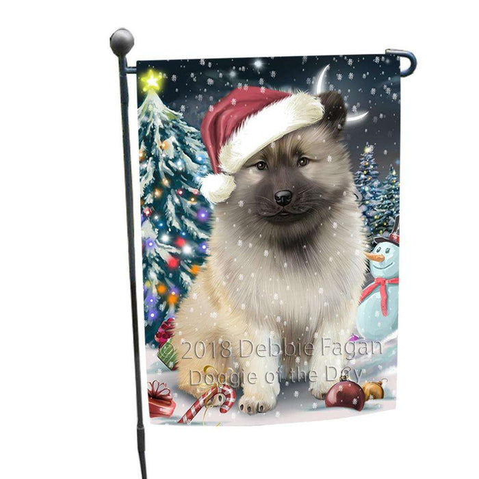 Have a Holly Jolly Keeshond Dog Christmas  Garden Flag GFLG51662