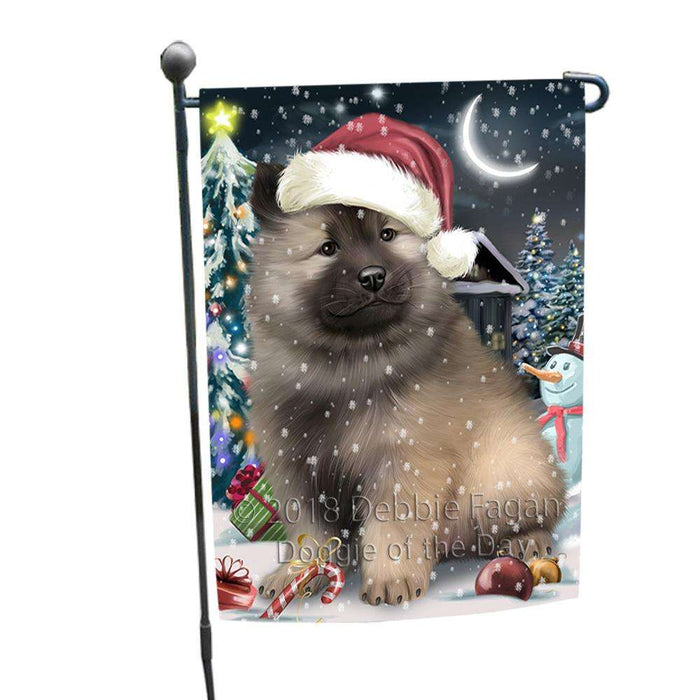 Have a Holly Jolly Keeshond Dog Christmas  Garden Flag GFLG51663