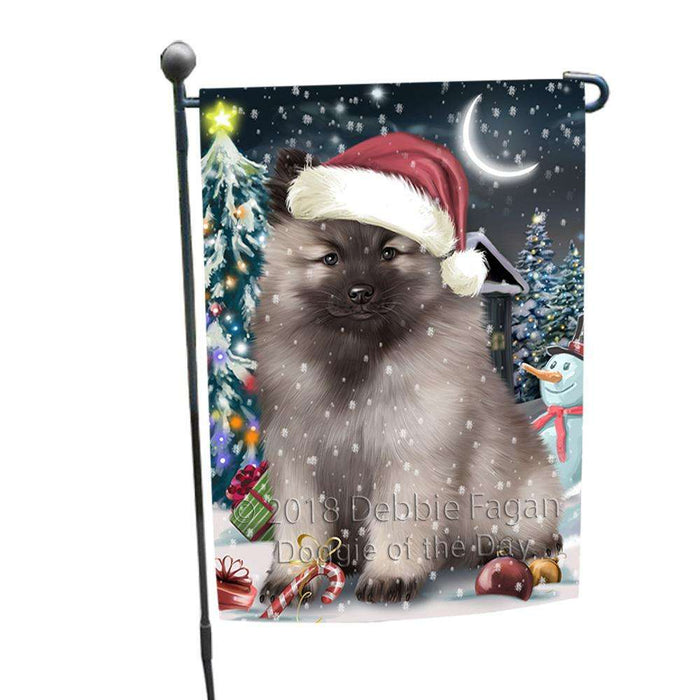 Have a Holly Jolly Keeshond Dog Christmas  Garden Flag GFLG51664