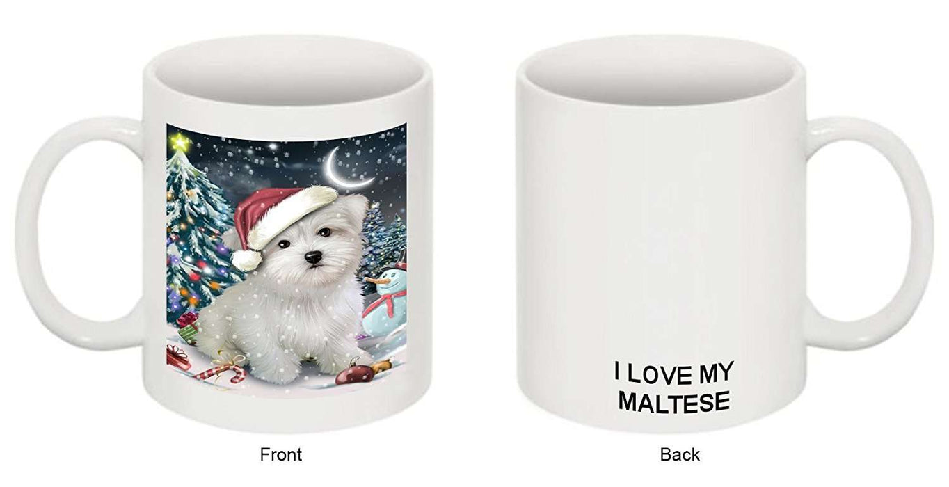 Have a Holly Jolly Maltese Dog Christmas Mug CMG0241