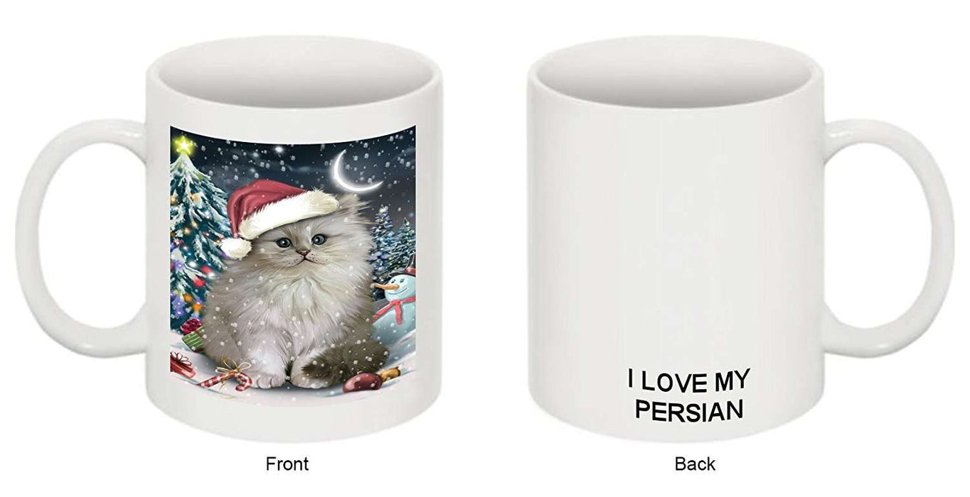 Have a Holly Jolly Persian Cat Christmas Mug CMG0253