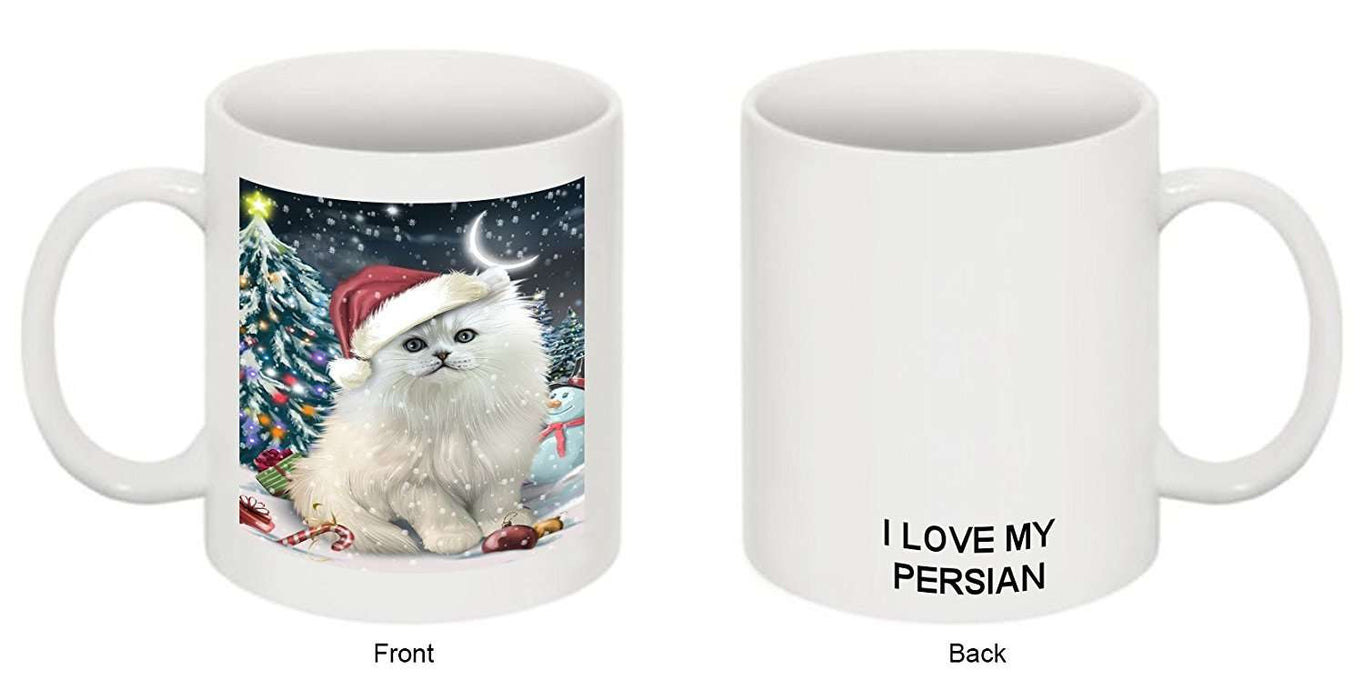 Have a Holly Jolly Persian Cat Christmas Mug CMG0254