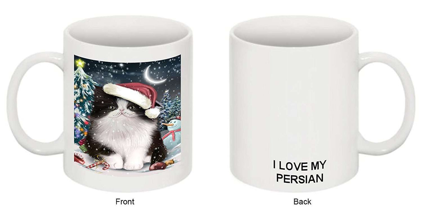 Have a Holly Jolly Persian Cat Christmas Mug CMG0255
