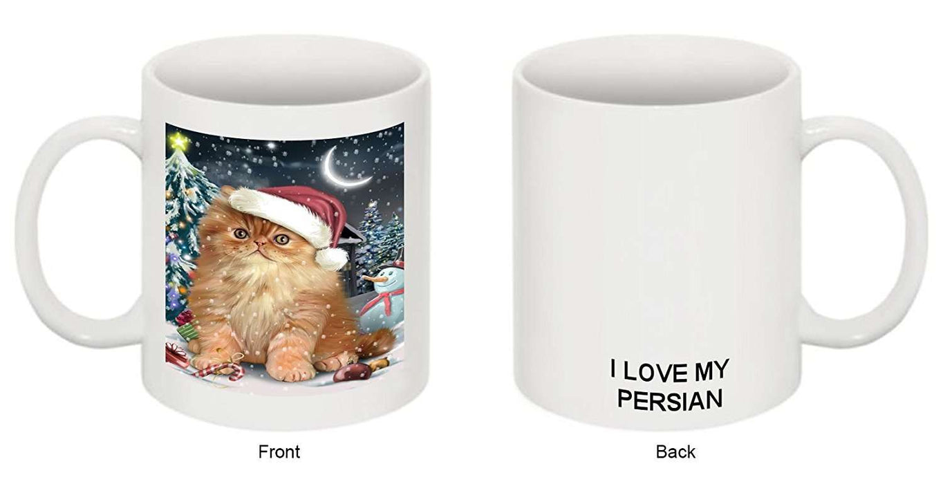 Have a Holly Jolly Persian Cat Christmas Mug CMG0256