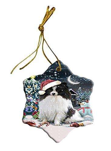 Have a Holly Jolly Pomeranian Dog Christmas Star Ornament POR2566