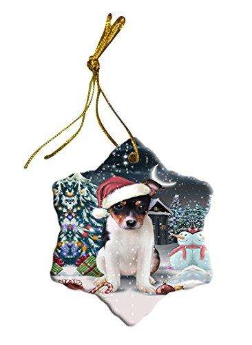Have a Holly Jolly Rat Terrier Dog Christmas Star Ornament POR2520