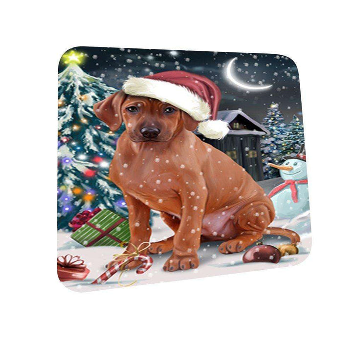 Have a Holly Jolly Rhodesian Ridgeback Dog Christmas Coasters CST039 (Set of 4)