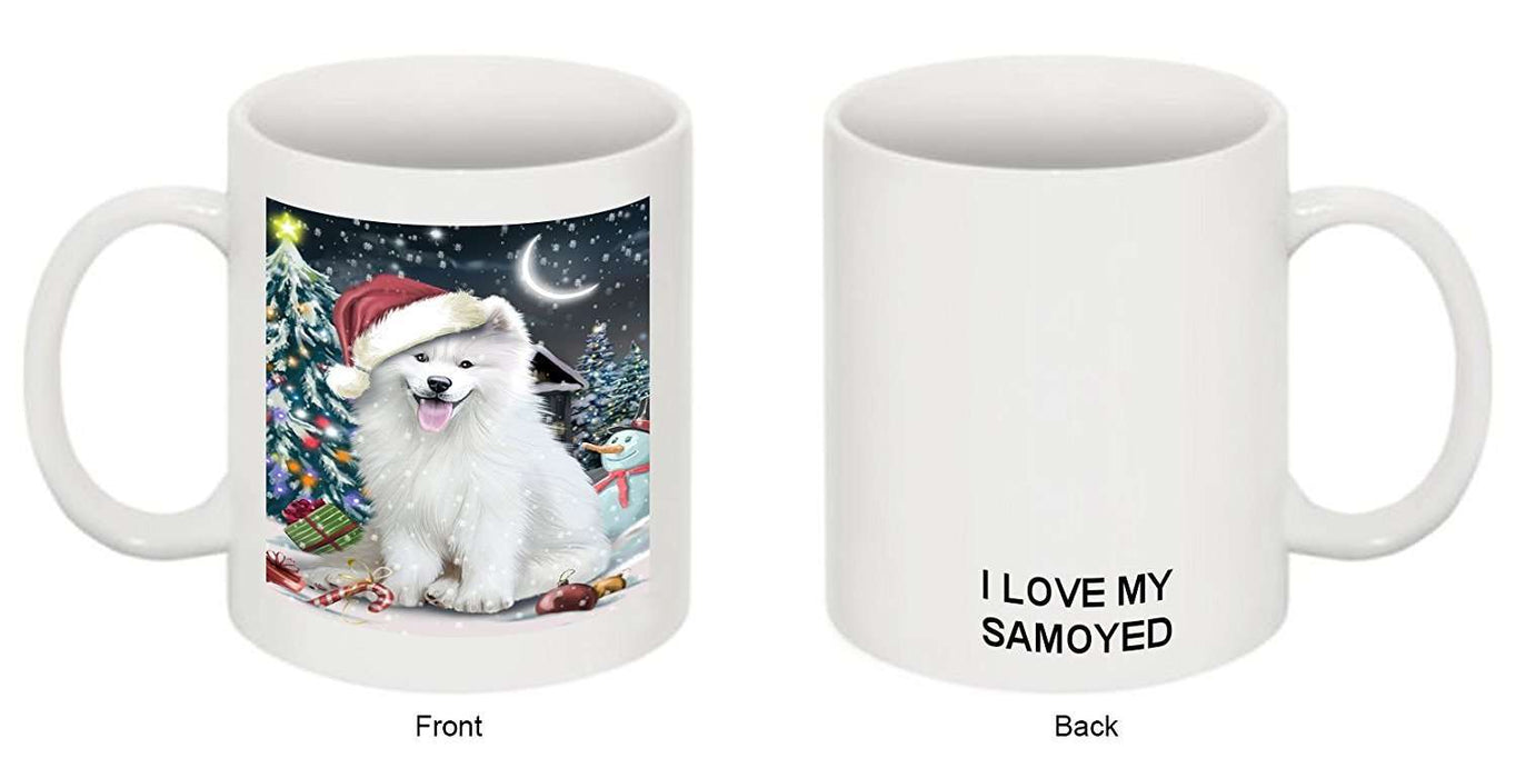 Have a Holly Jolly Samoyed Dog Christmas Mug CMG0217
