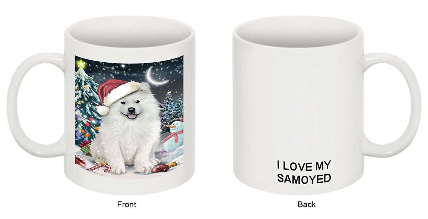 Have a Holly Jolly Samoyed Dog Christmas Mug CMG0218