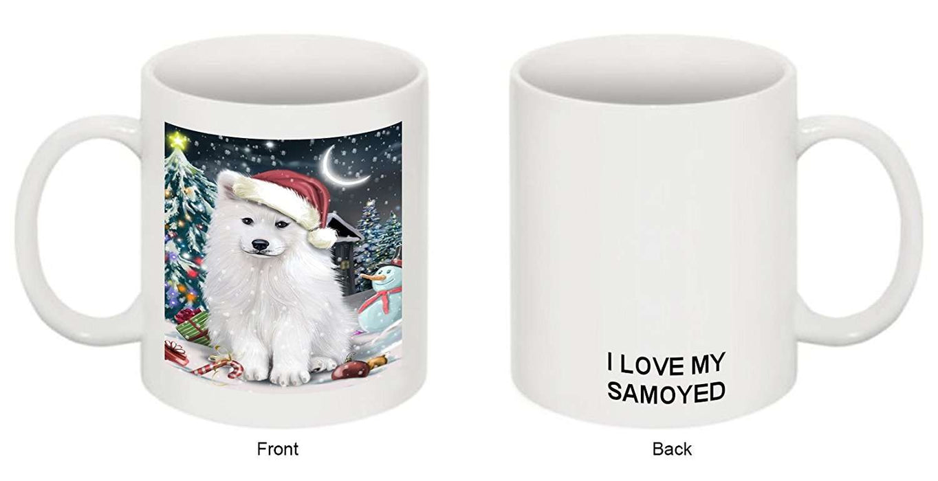 Have a Holly Jolly Samoyed Dog Christmas Mug CMG0219