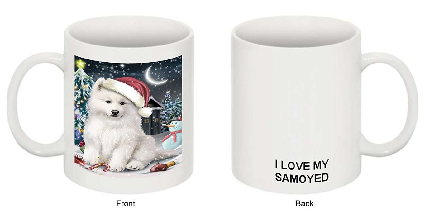 Have a Holly Jolly Samoyed Dog Christmas Mug CMG0220