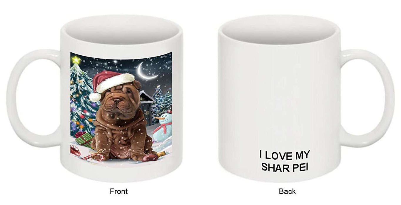Have a Holly Jolly Shar Pei Dog Christmas Mug CMG0221