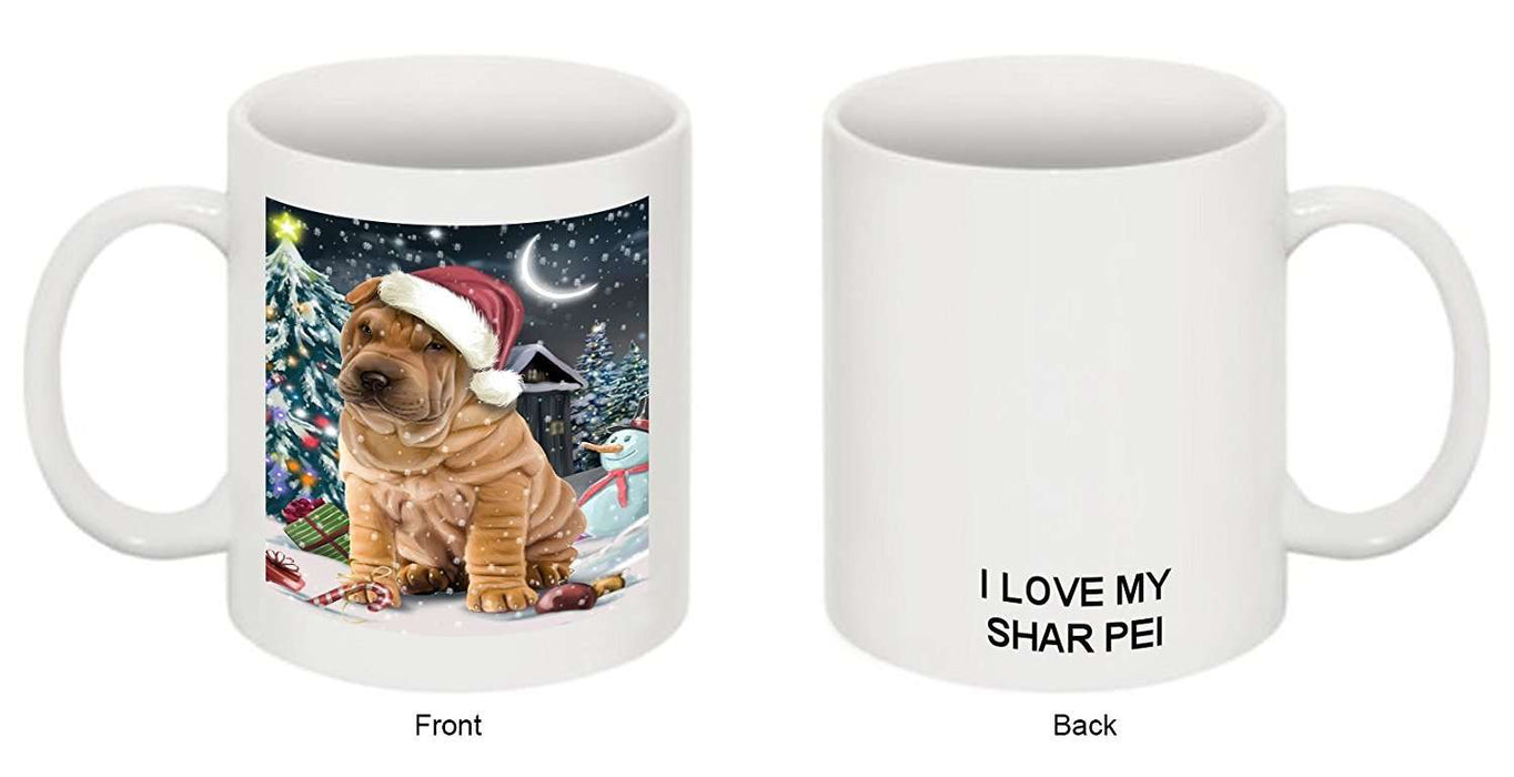 Have a Holly Jolly Shar Pei Dog Christmas Mug CMG0222