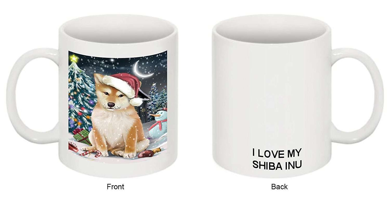 Have a Holly Jolly Shiba Inu Dog Christmas Mug CMG0261