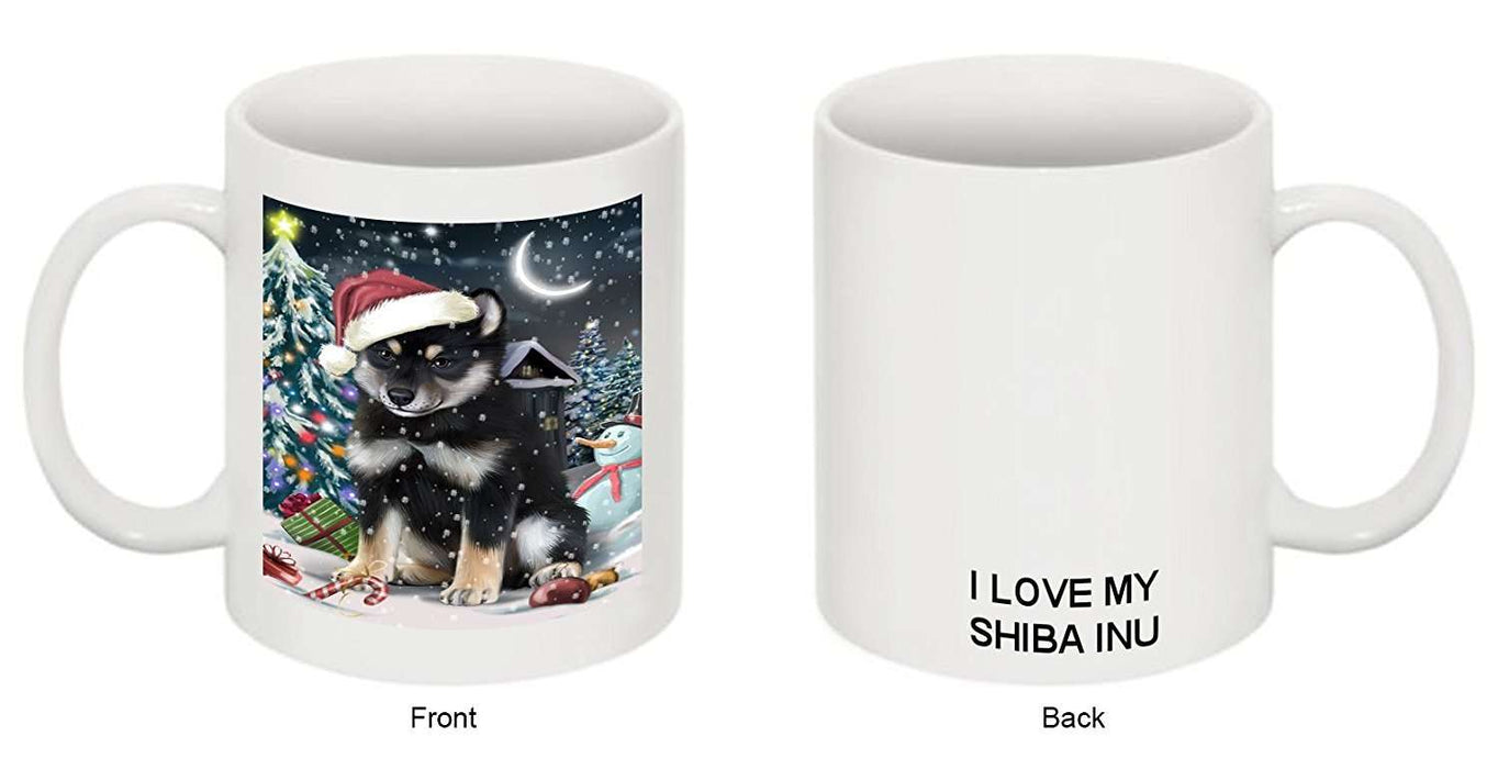 Have a Holly Jolly Shiba Inu Dog Christmas Mug CMG0263