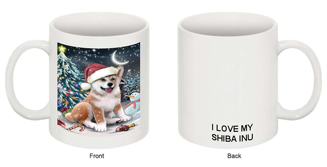 Have a Holly Jolly Shiba Inu Dog Christmas Mug CMG0264