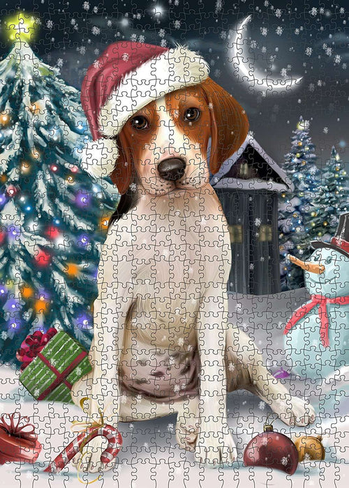 Have a Holly Jolly Treeing Walker Coonhound Dog Christmas Puzzle with Photo Tin PUZL1875