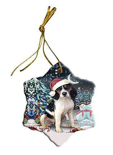 Have a Holly Jolly Treeing Walker Coonhound Dog Christmas Star Ornament POR2529