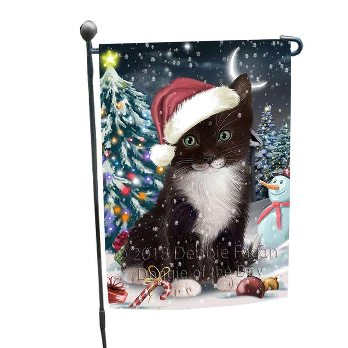 Have a Holly Jolly Tuxedo Cat Christmas  Garden Flag GFLG51680