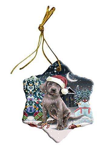 Have a Holly Jolly Weimaraner Dog Christmas Star Ornament POR2533