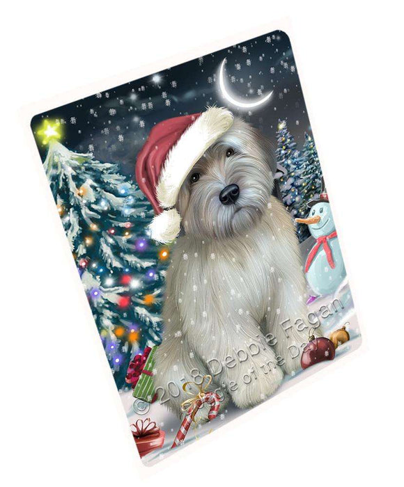 Have a Holly Jolly Wheaten Terrier Dog Christmas Cutting Board C59301