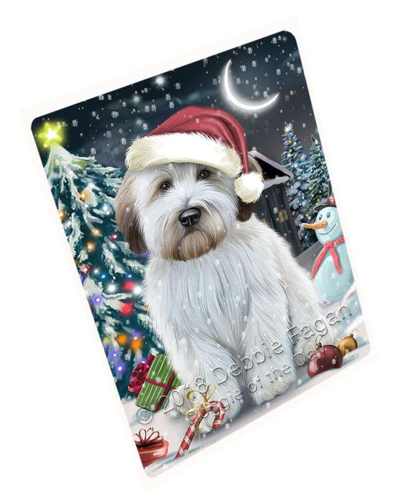 Have a Holly Jolly Wheaten Terrier Dog Christmas Cutting Board C59307