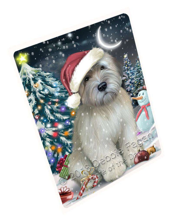 Have A Holly Jolly Wheaten Terrier Dog Christmas Magnet Mini (3.5" x 2") MAG59301