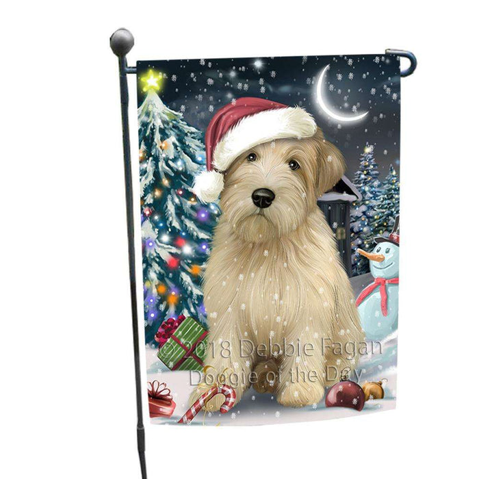 Have a Holly Jolly Wheaten Terrier Dog Christmas  Garden Flag GFLG51684