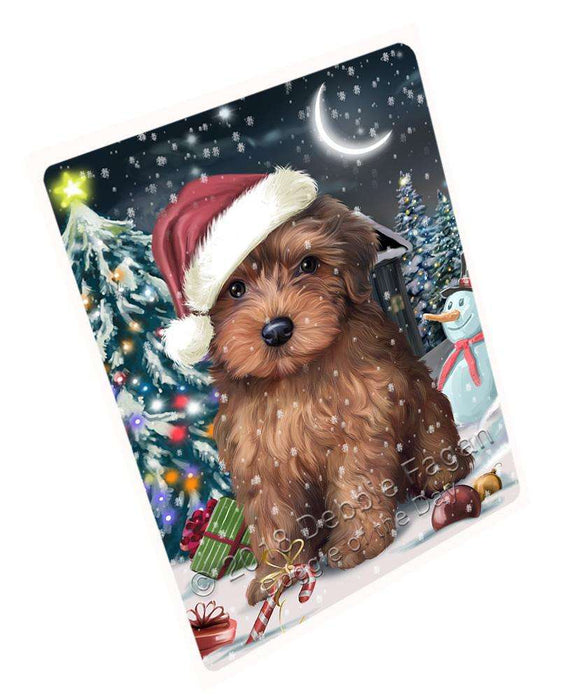 Have a Holly Jolly Yorkipoo Dog Christmas Cutting Board C59334