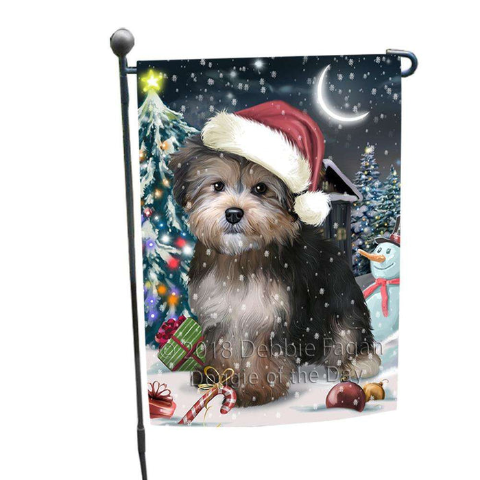 Have a Holly Jolly Yorkipoo Dog Christmas  Garden Flag GFLG51690